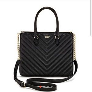 Victoria’s Secret Pebbled V-Quilt Satchel